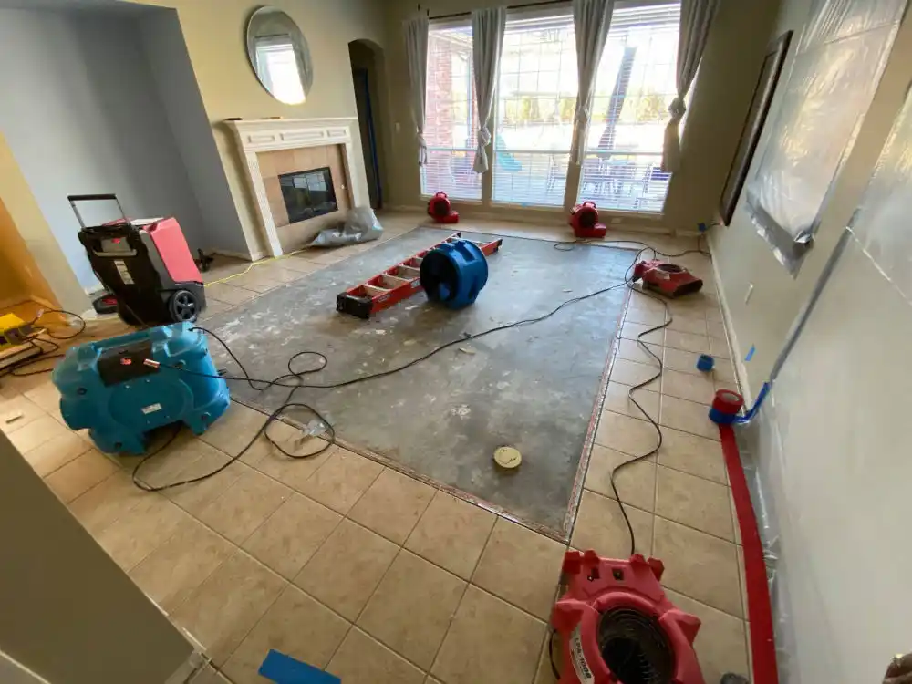 water damage restoration service Indianola
